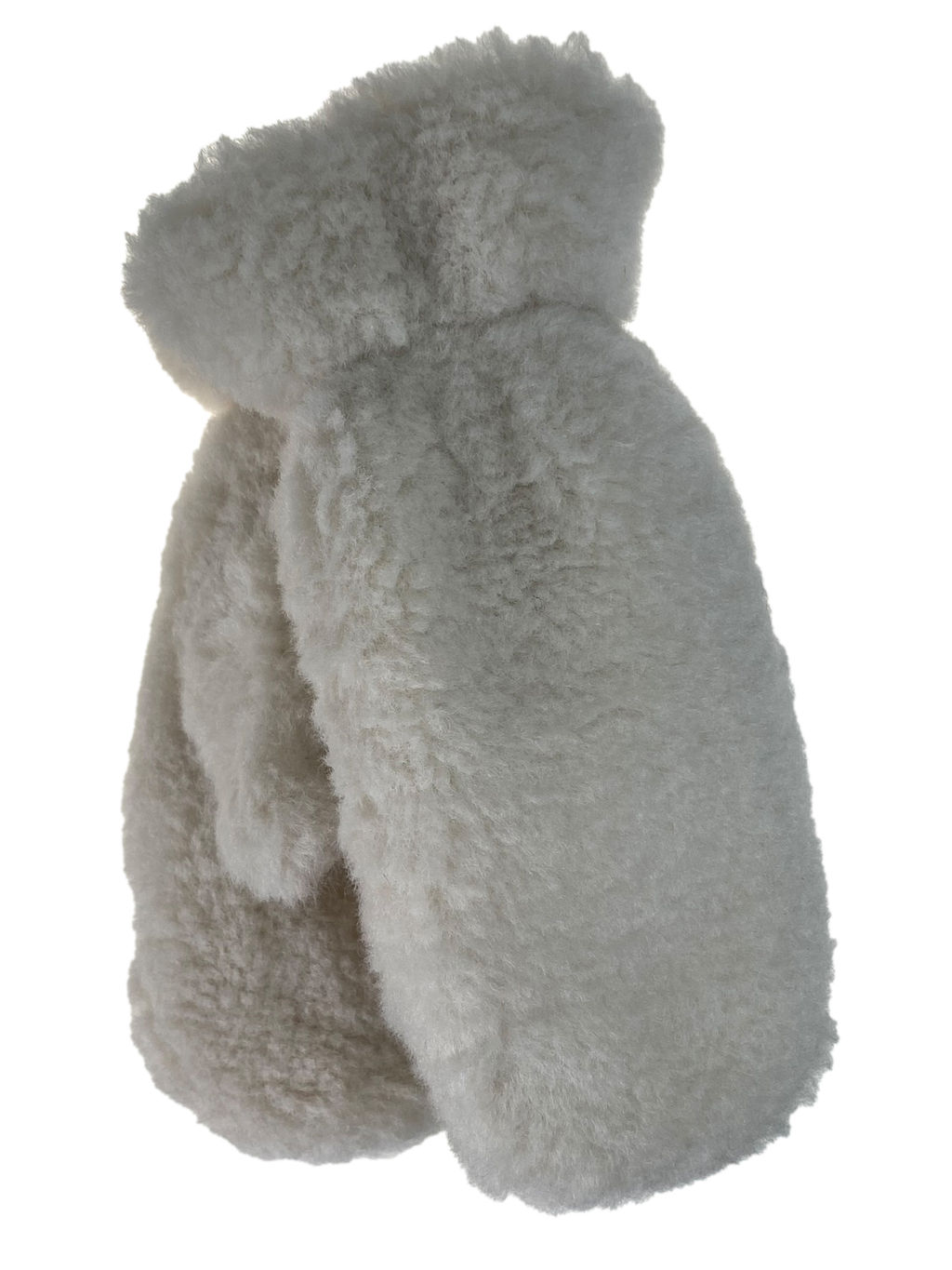 Зимние женские варежки с подкладом из искусственного меха, цвет шоколад - Greta фото 6