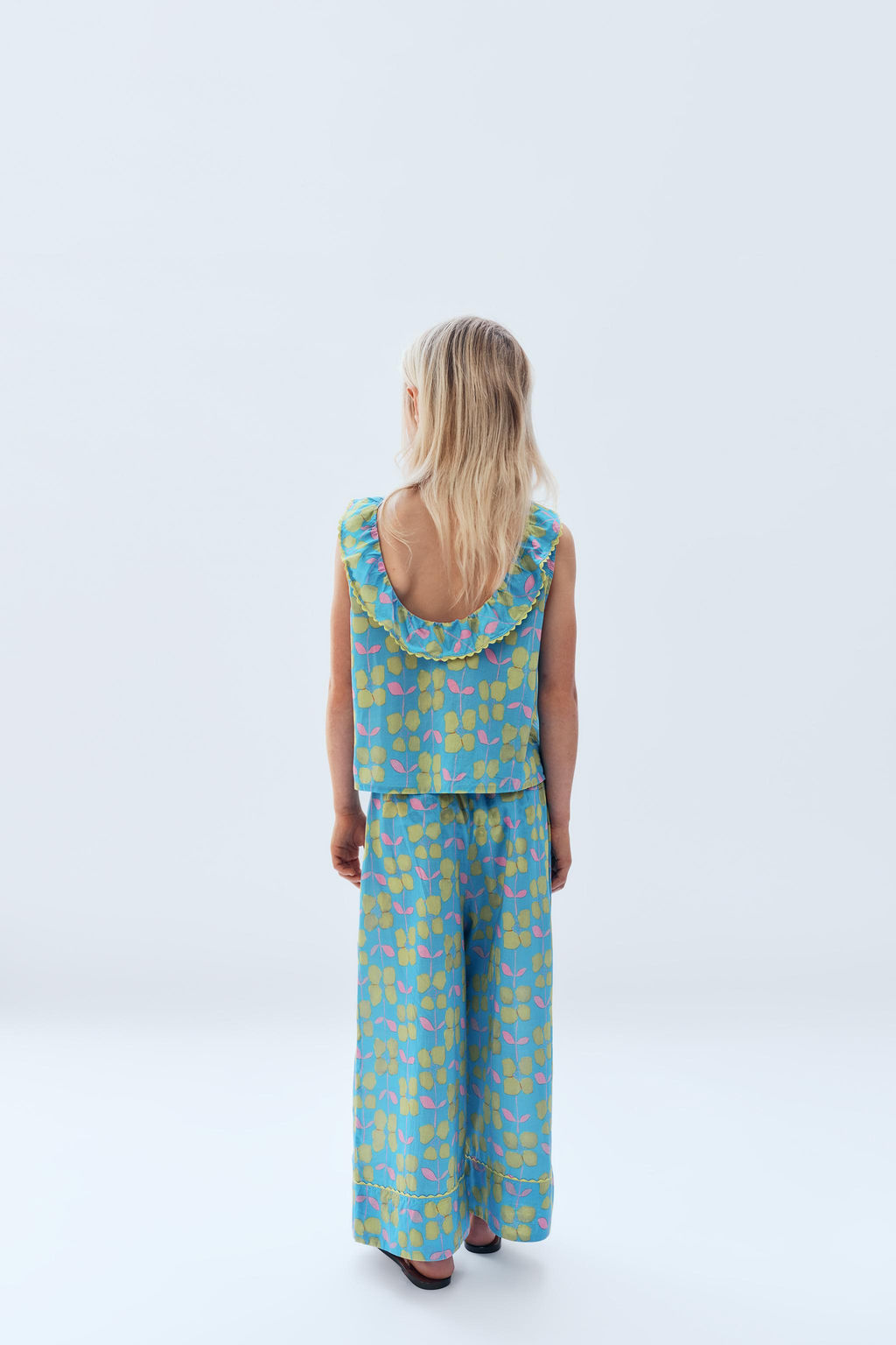 2-14 A?OS/ PANTAL?N CULOTTE ESTAMPADO FLORES LIMITED EDITION / Estampado - Zara фото 5