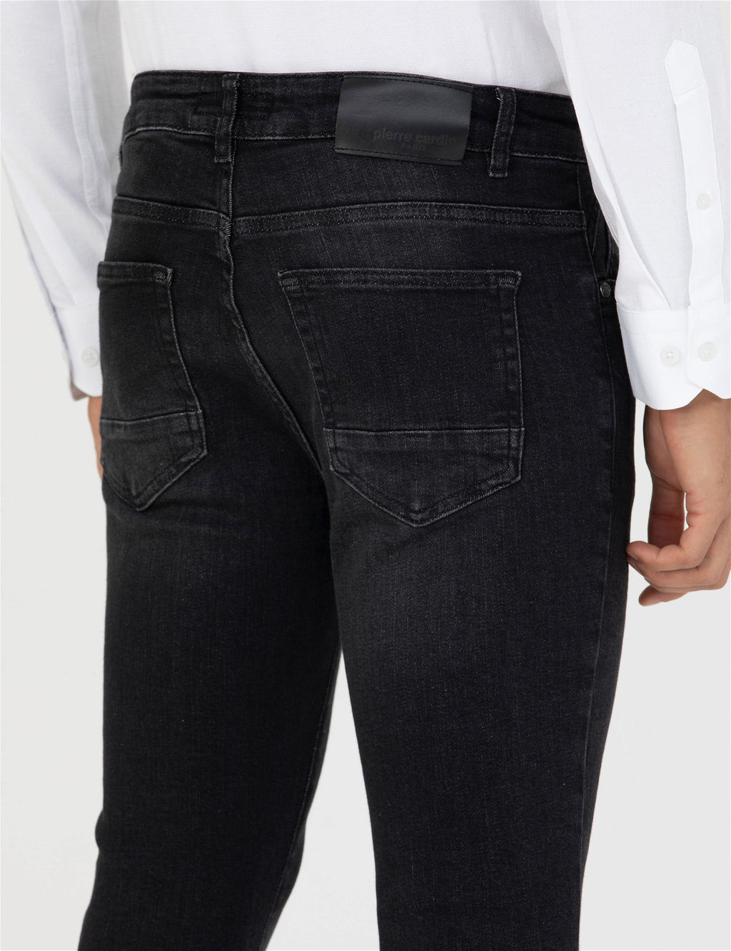 Siyah Slim Fit Jean Pantolon