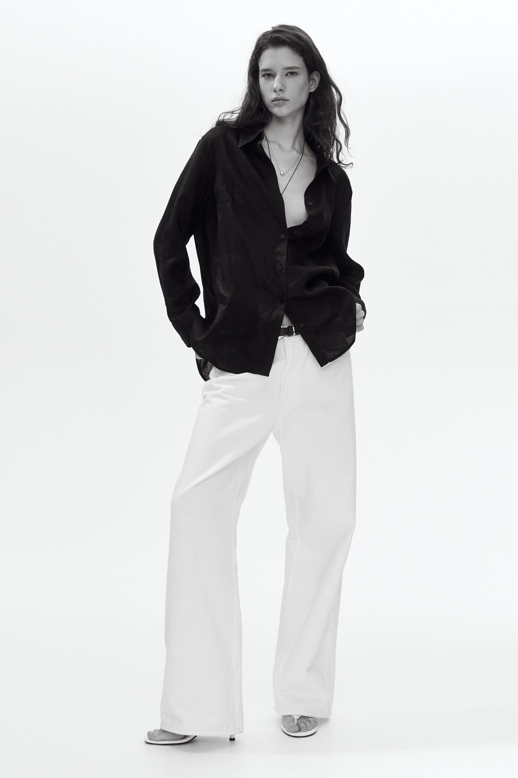 Camisa de lino - H&m фото 7