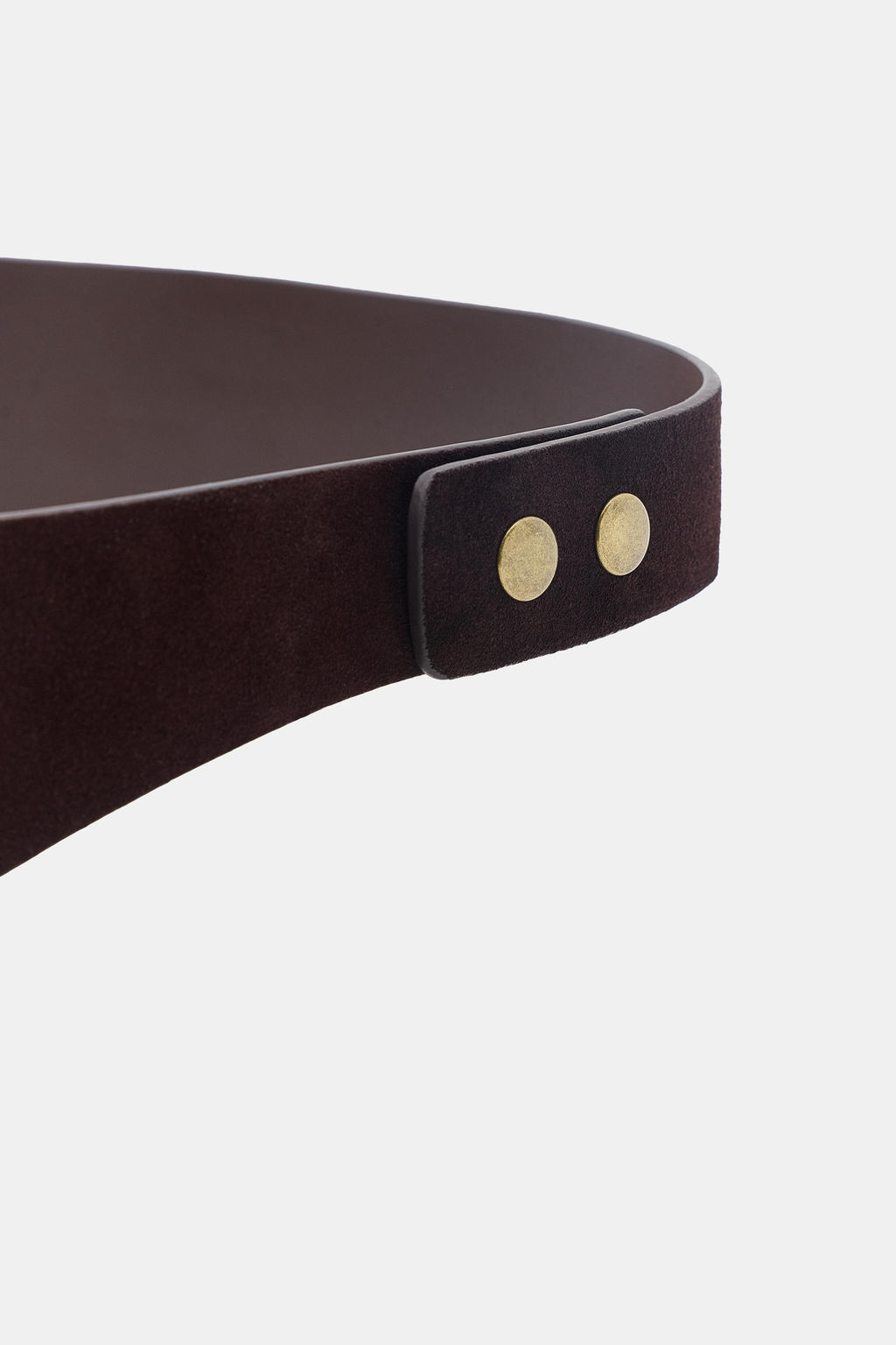 100% SUEDE LEATHER BELT BAG WITH POCKET - Zara фото 3