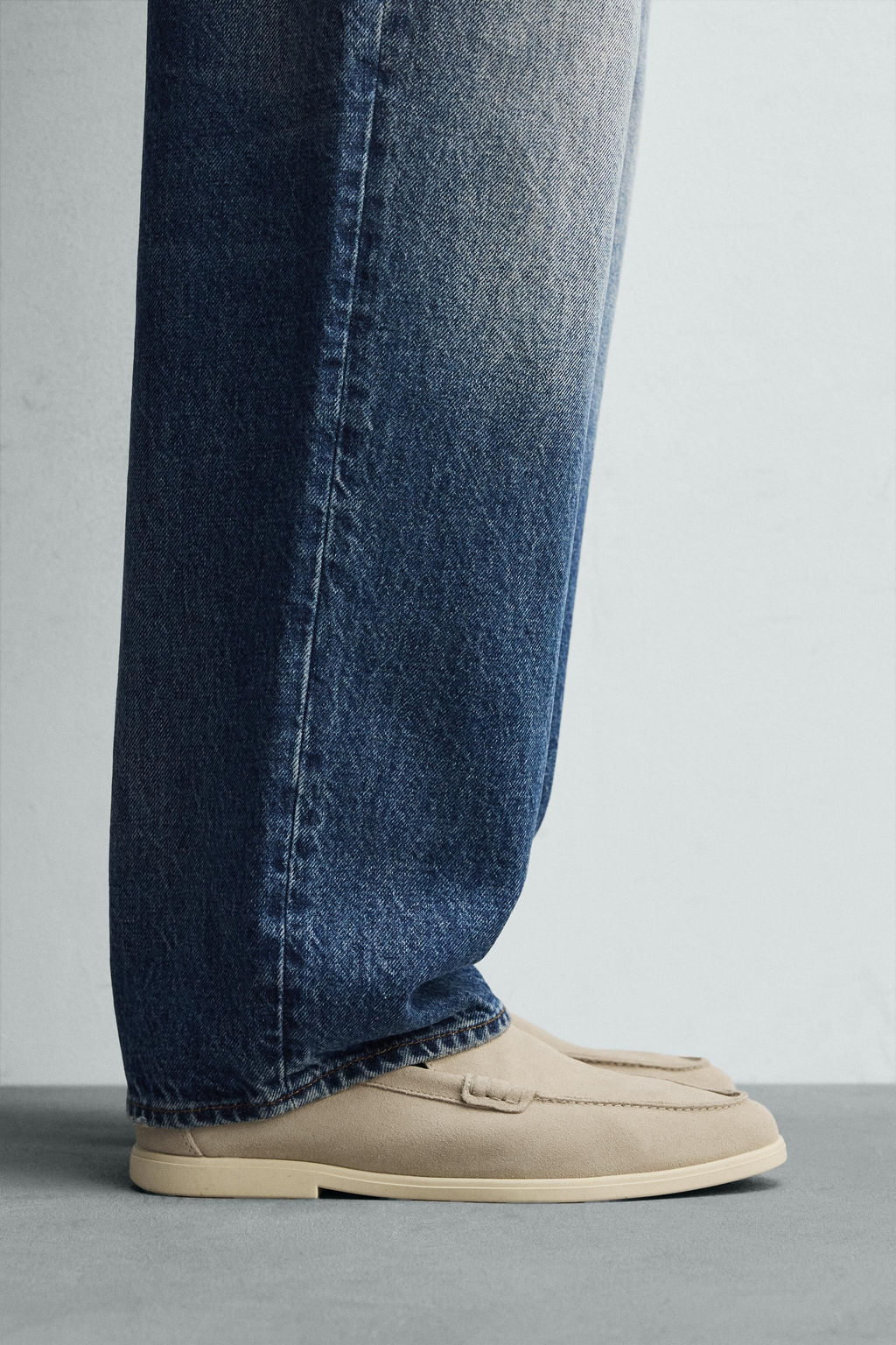 CASUAL LEATHER LOAFERS - Zara фото 8