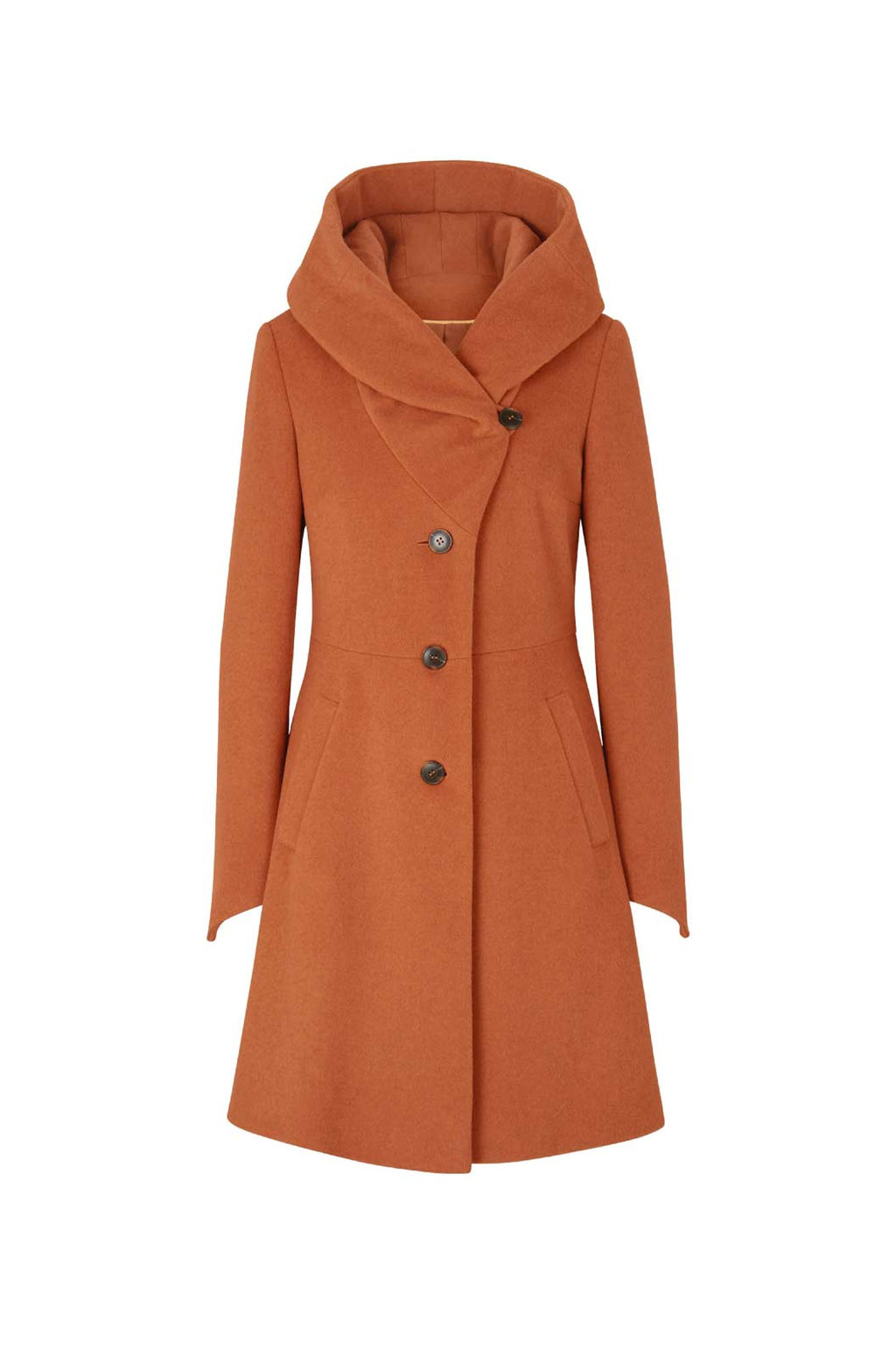 Пальто, цвета мандарина - Ashley brooke фото 2