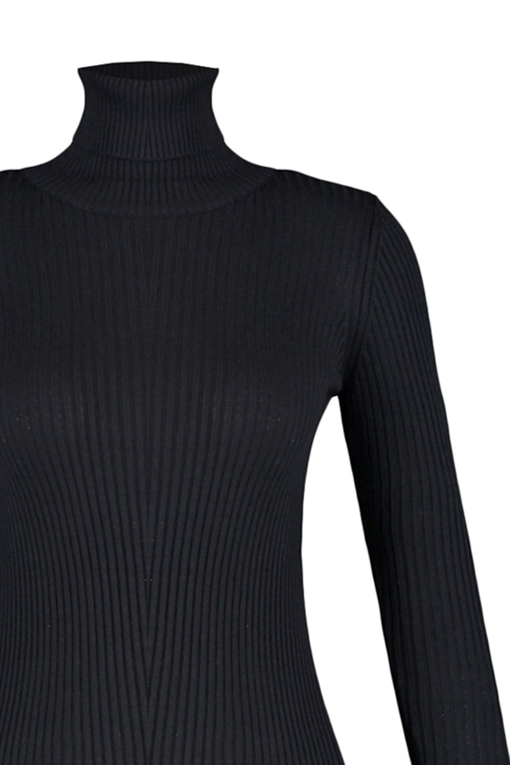 TRENDYOLMILLA Saks Mini Triko Kollar? Volanl? Elbise TWOAW20YN0005  фото 8