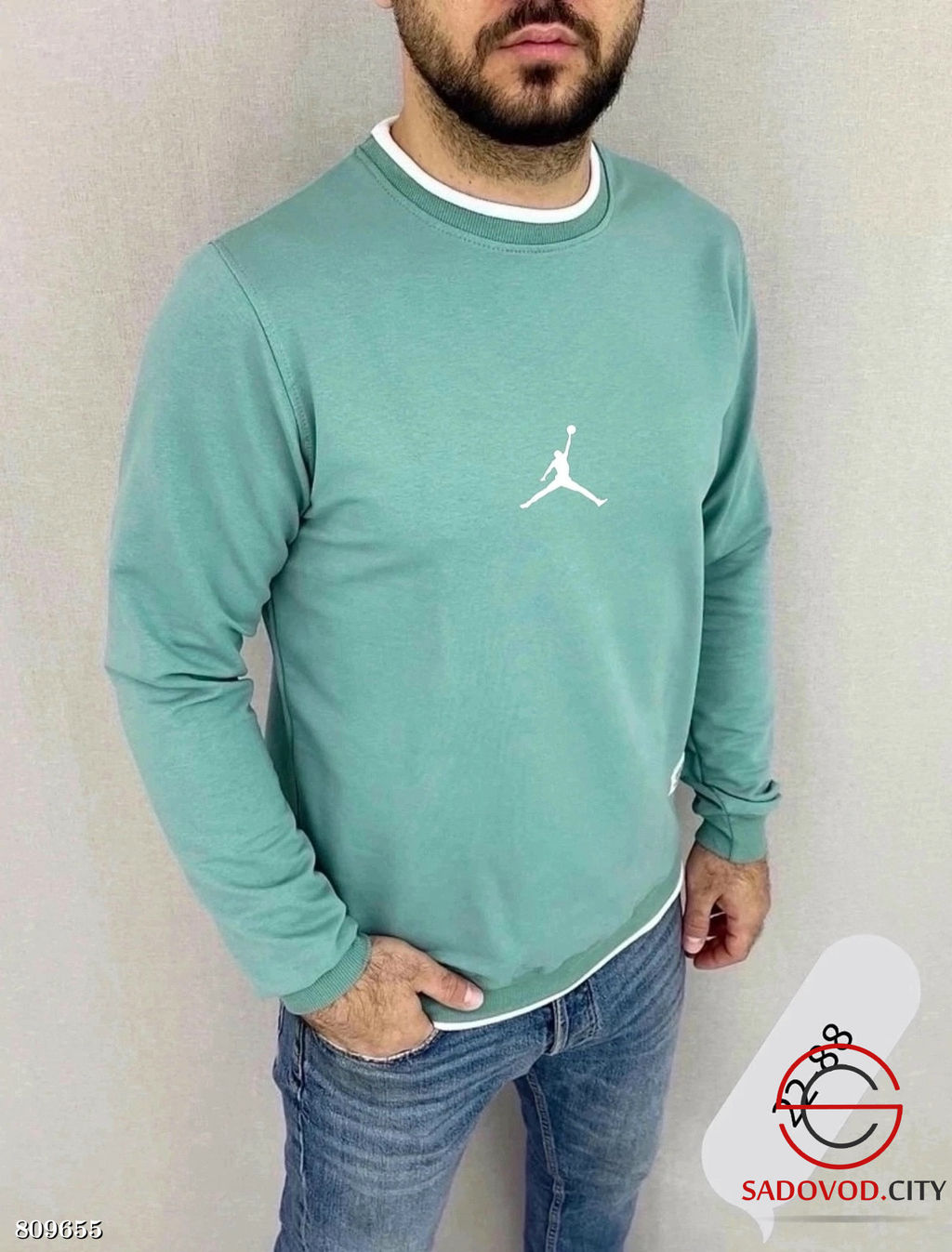 кофта мужская из двунитки - Bruno фото 3