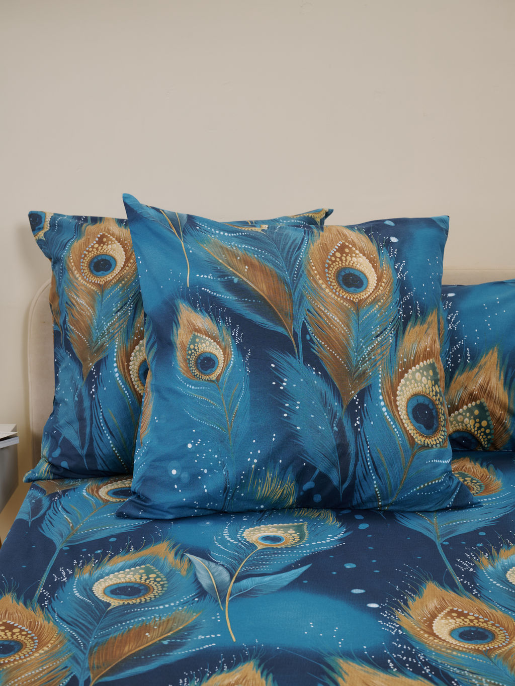 Комплект наволочек бязь люкс - Перо павлина 50х70