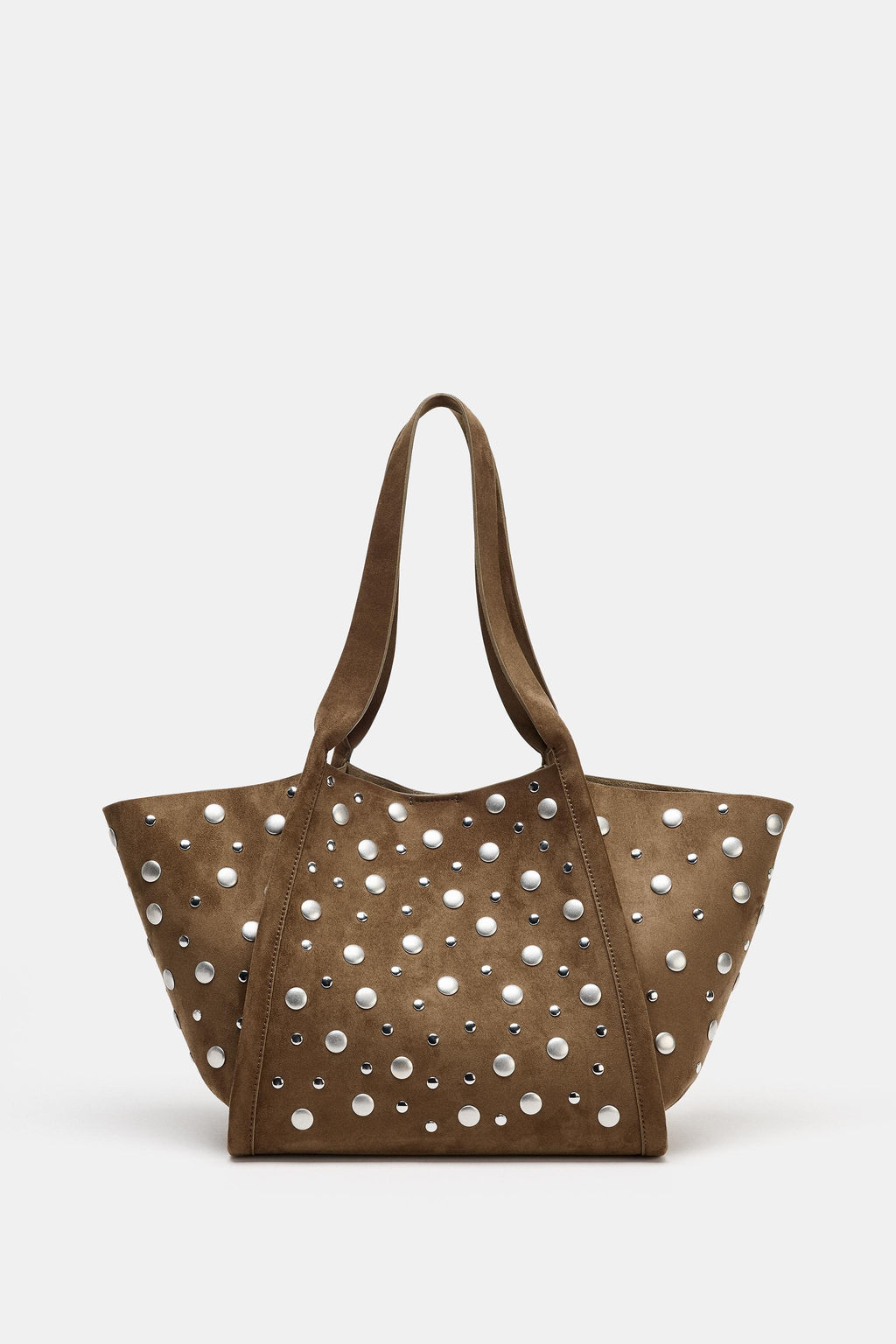 CITYBAG TACHAS / Marr?n - Zara фото 3