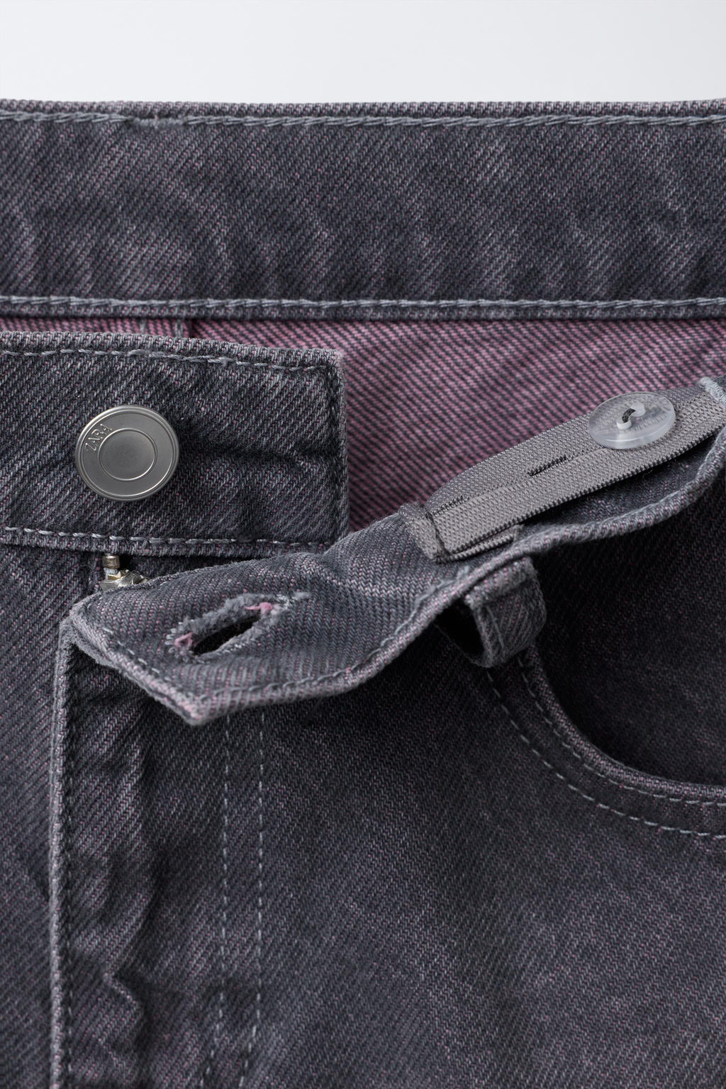 FADED STRAIGHT-LEG JEANS - Zara фото 3