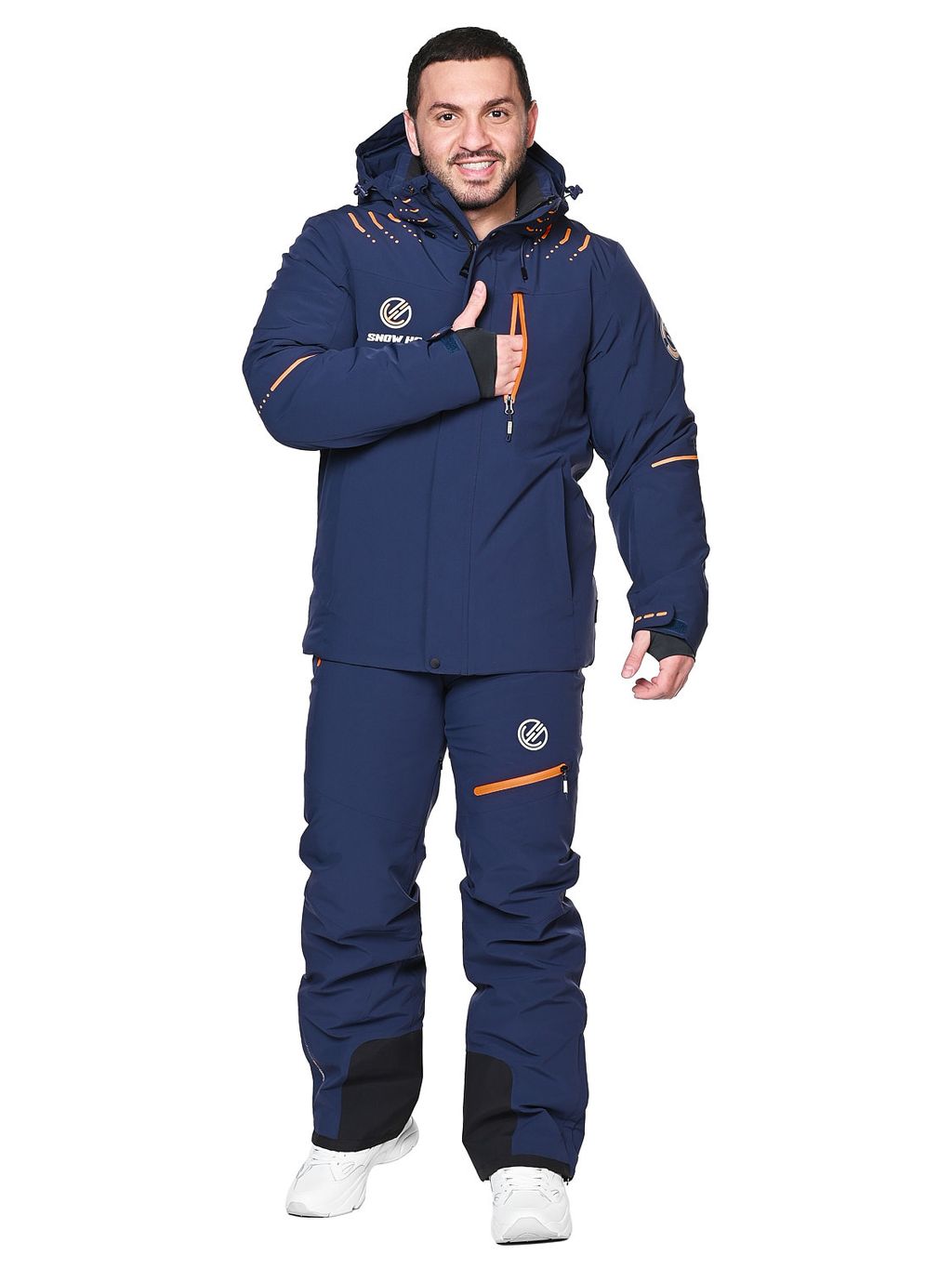 Костюм A-8987 Темно-синий