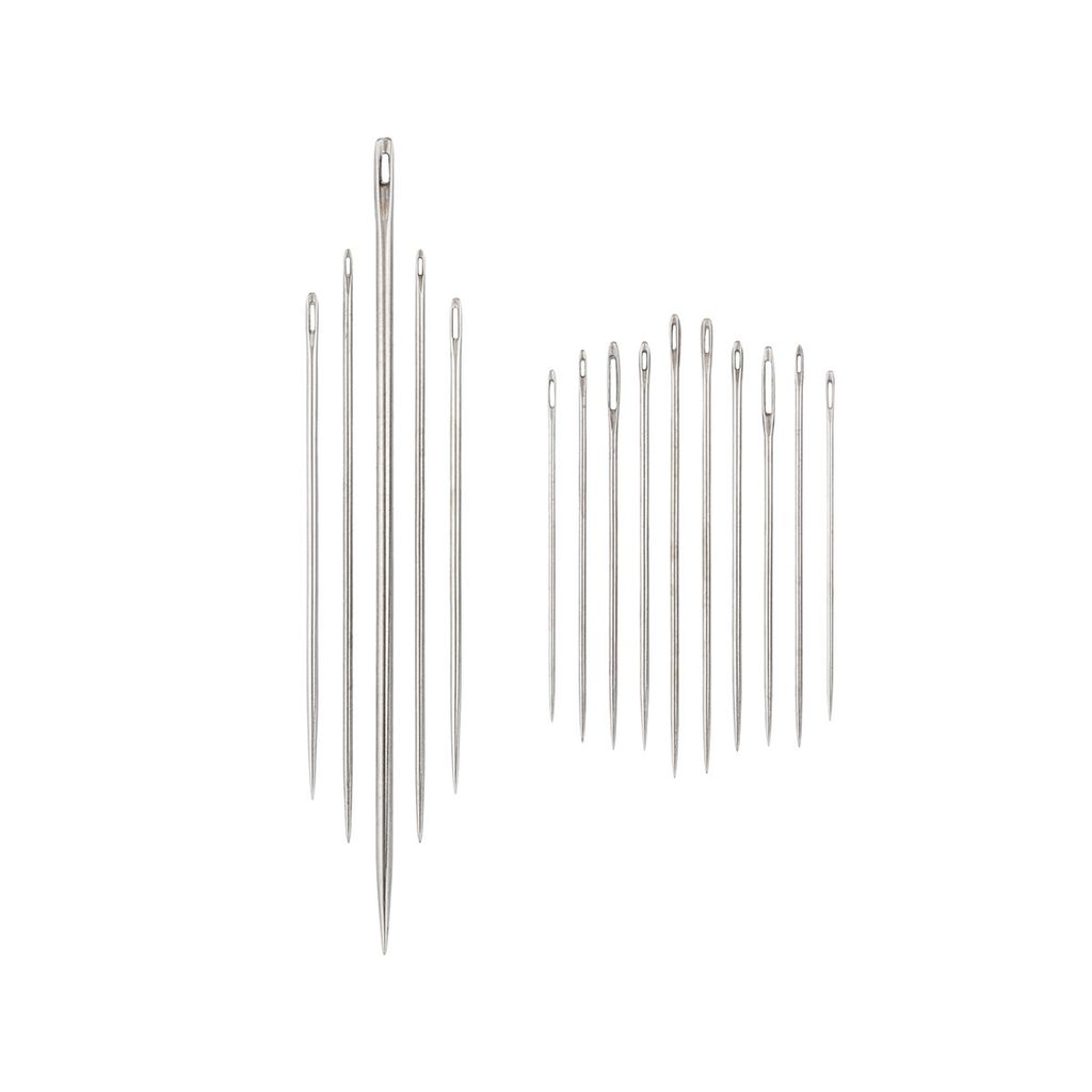 Иглы для шитья ручные КИЗ С-32 Набор для шитья Турист 15 шт. в конверте P