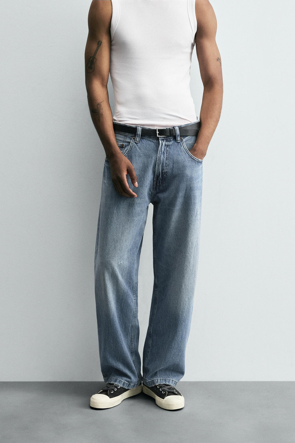 JEANS LOOSE FIT / Azul medio - Zara фото 2