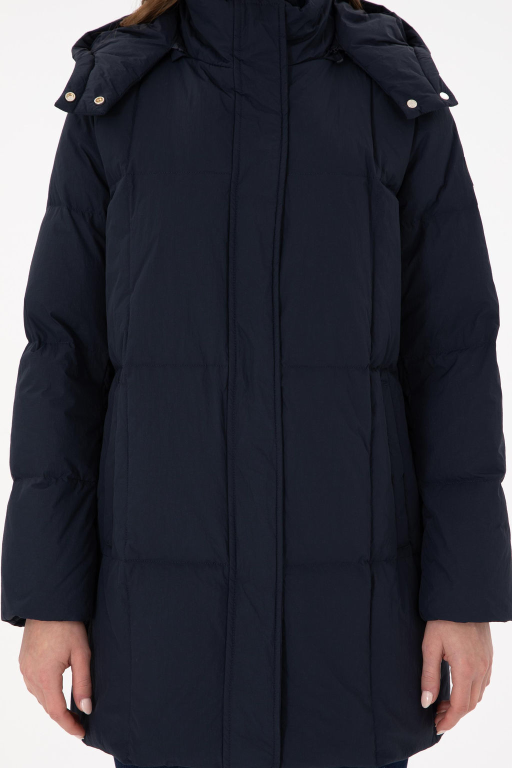 Женское темно-синее пальто Неожиданная скидка в корзине - U.s. polo assn фото 6