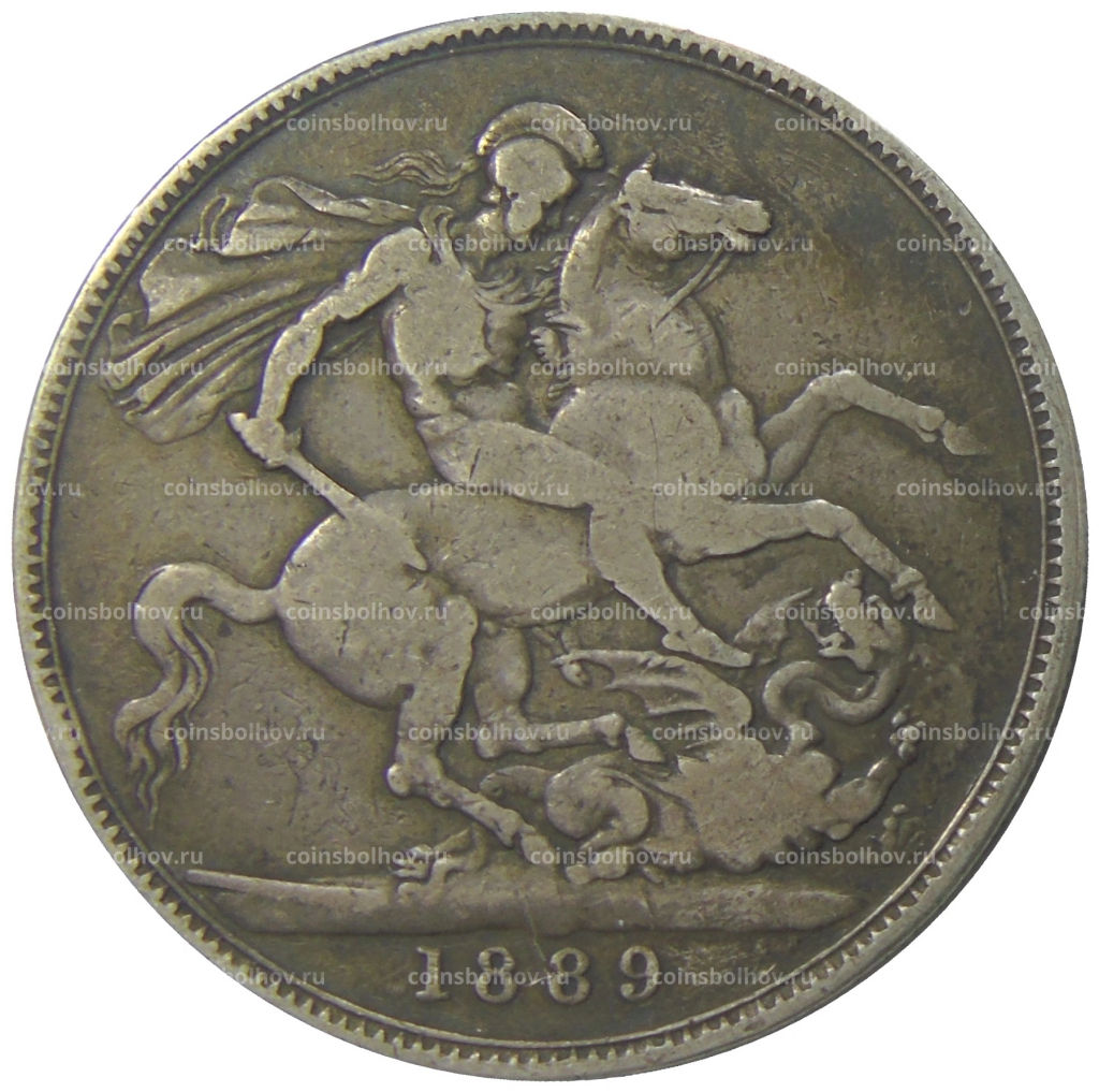 1 крона 1889 года Великобритания