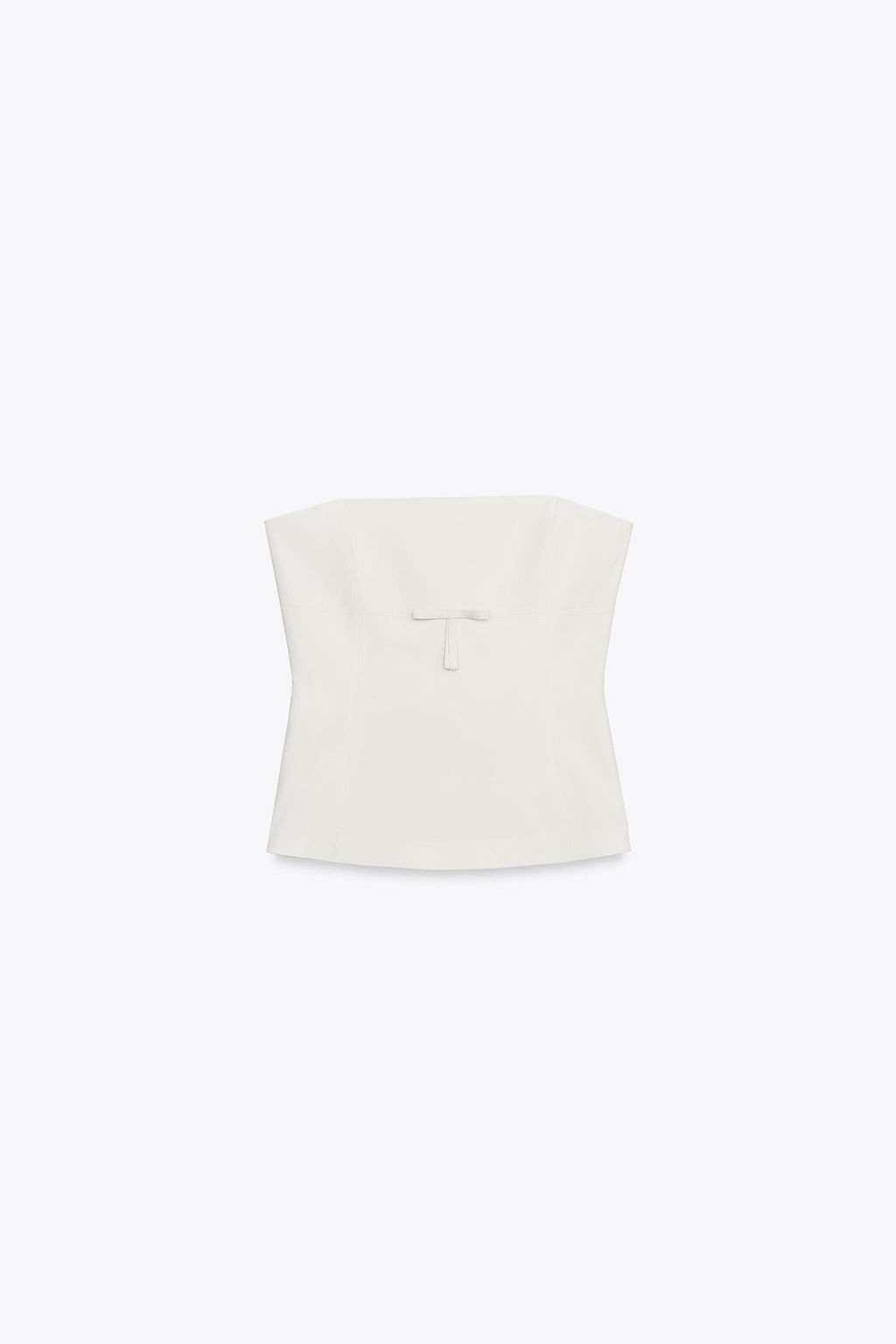 STRAPLESS TOP WITH BOW - Zara фото 5