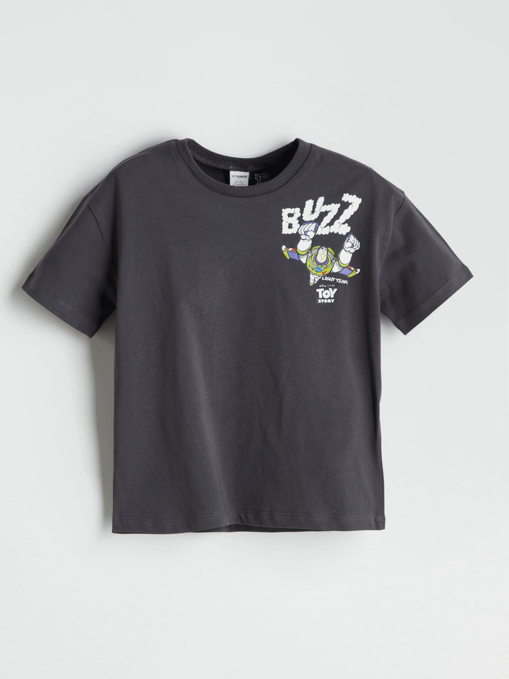 Bisiklet Yaka Toy Story Bask?l? Erkek ?ocuk Ti??rt