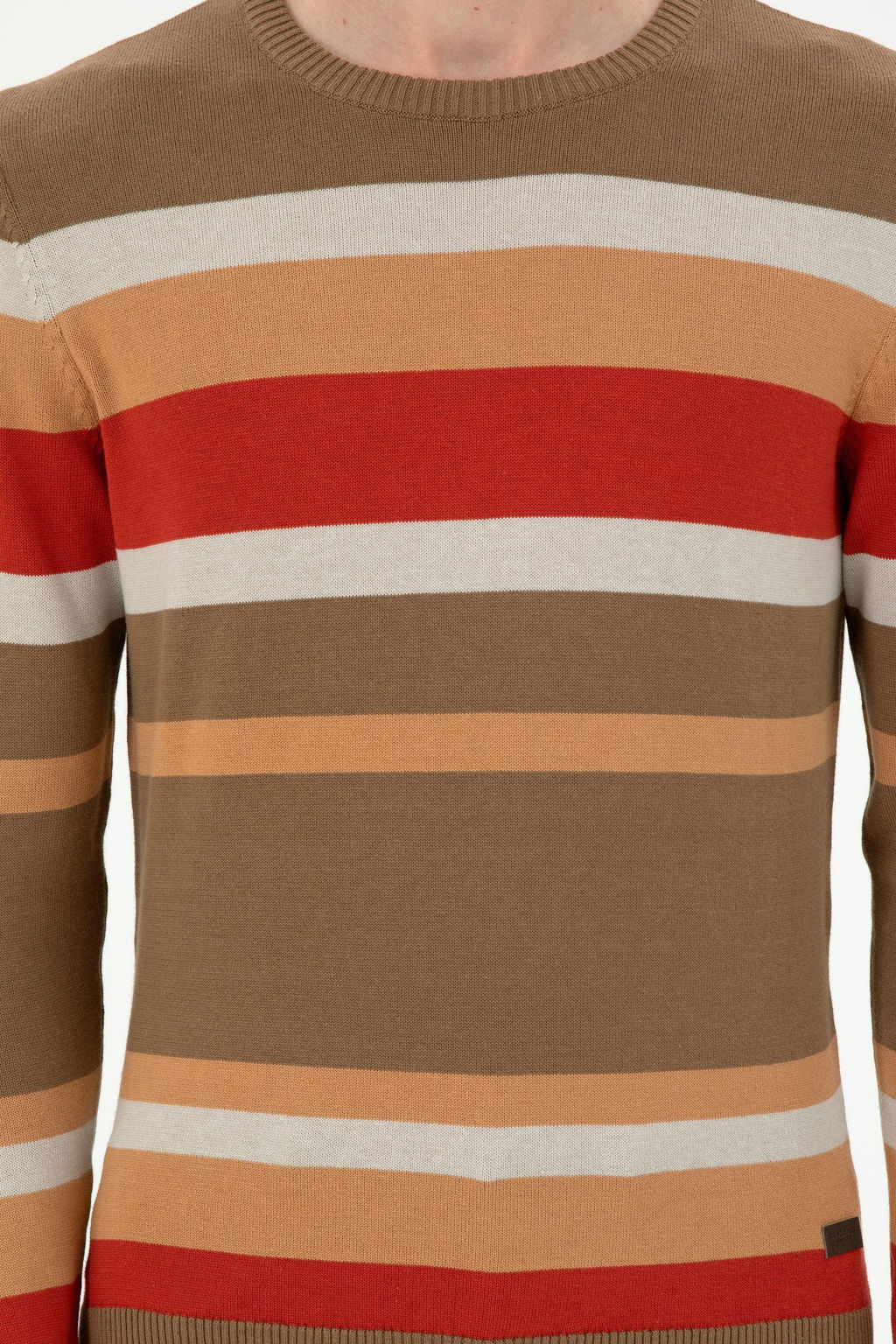 Мужской свитер цвета хаки Неожиданная скидка в корзине - U.s. polo assn фото 6