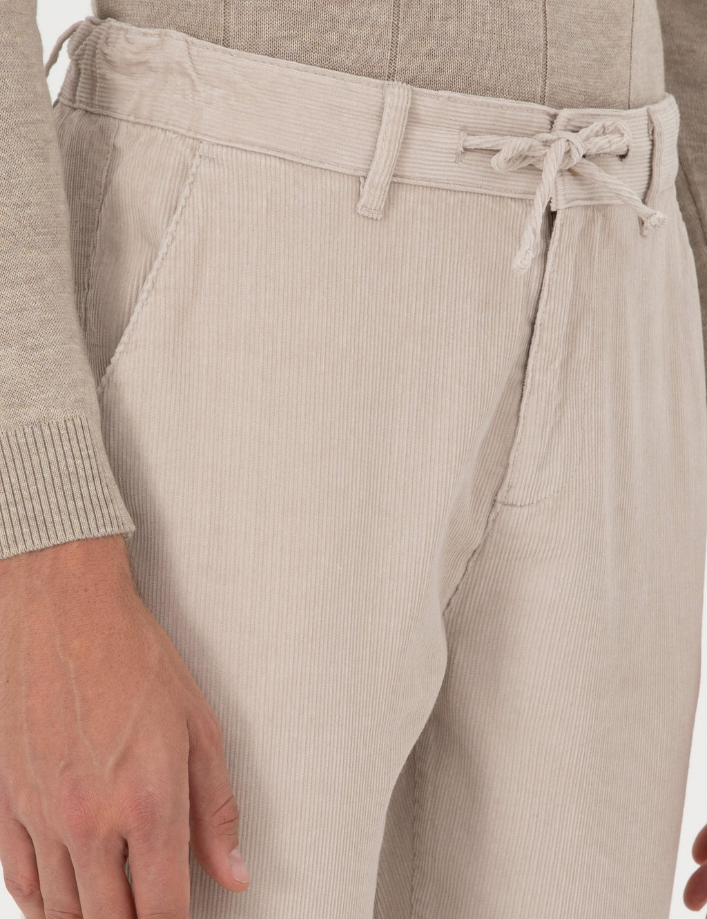 Bej Carrot Fit Kanvas Pantolon - Pierre cardin фото 5