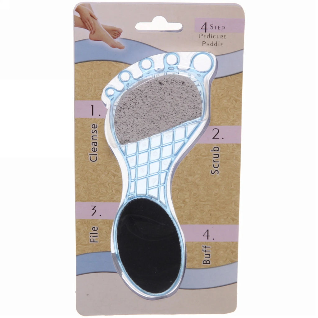 Цена за 6 шт. Пемза для ног "Your beauty", 4в1 ступня, 17*6 см