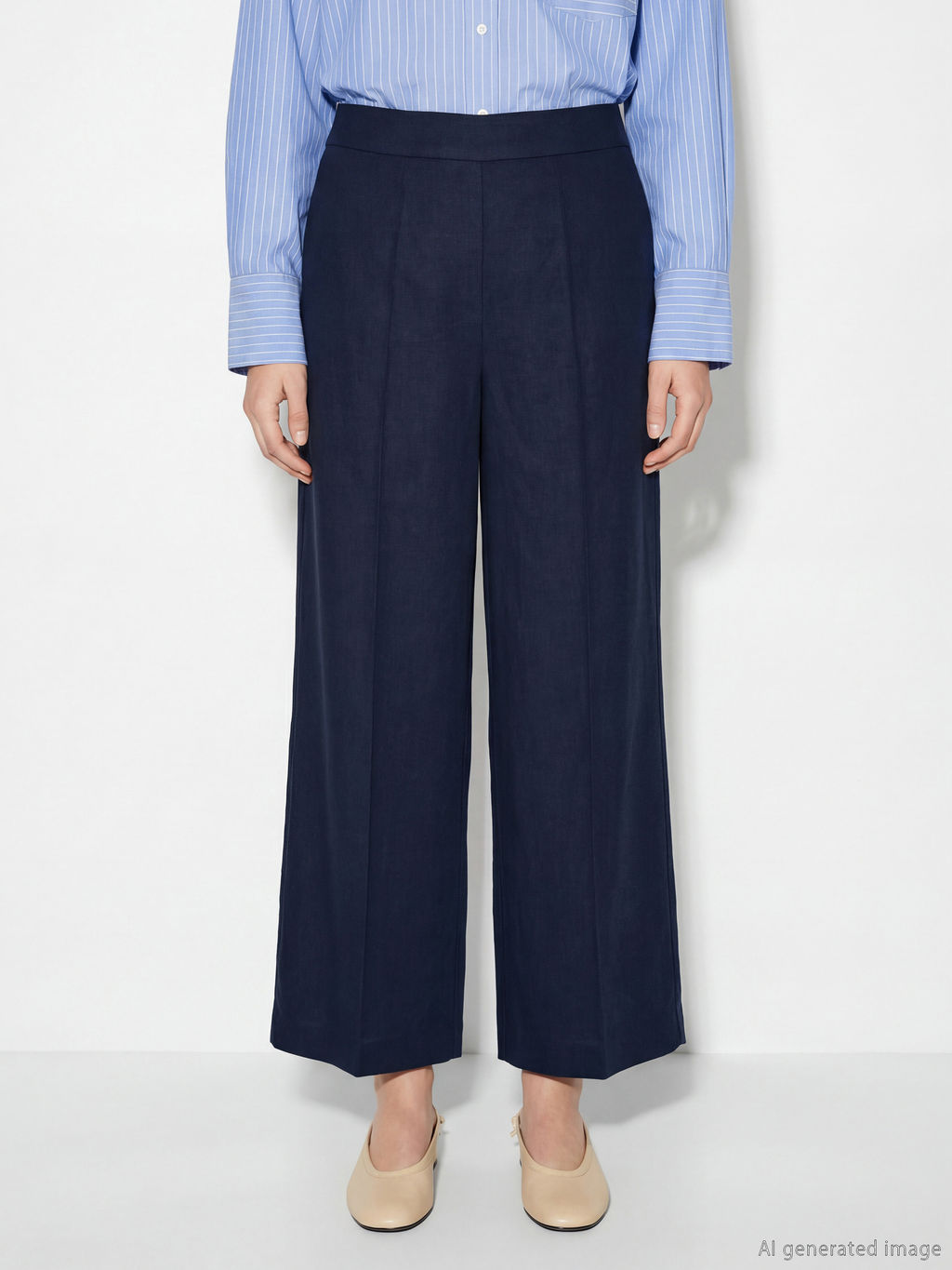 Beli Lastikli Geni? Pa?a Kad?n Pantolon