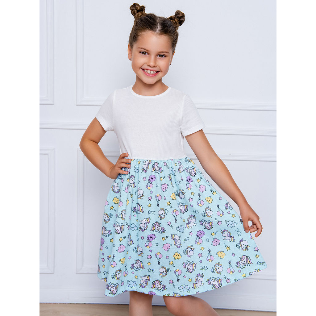 Платье рибана и кулирка 1638900106 - Youlala фото 10