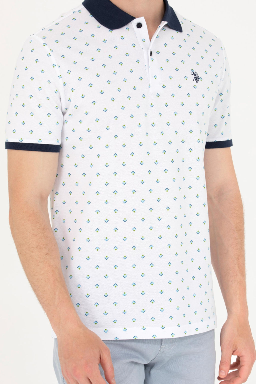 Erkek Lacivert Polo Yaka Ti__rt