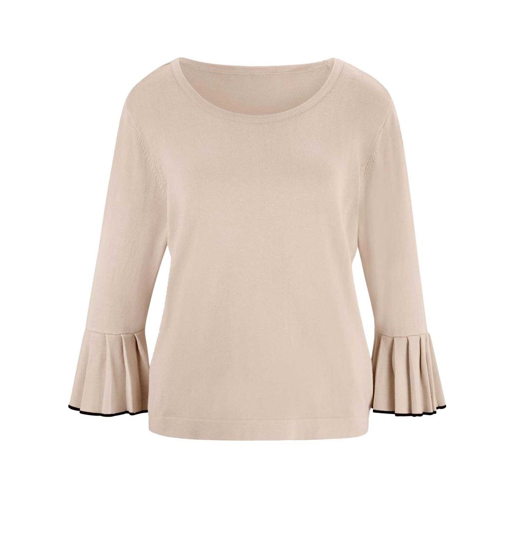 Пуловер, цвета слоновая кость - Ashley brooke фото 2