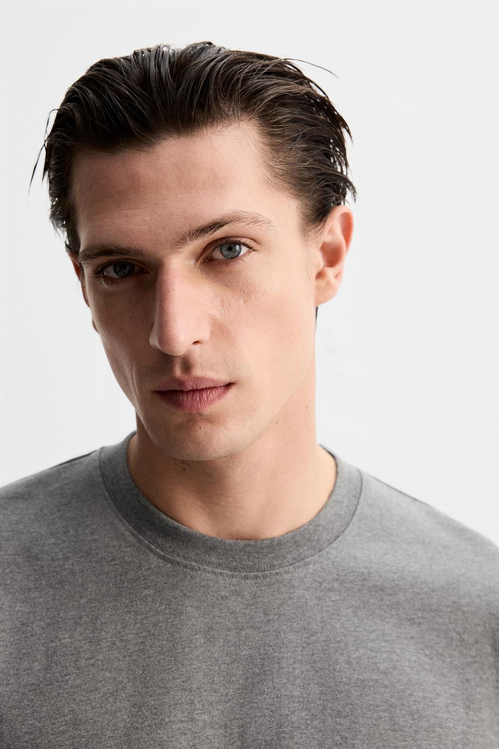 HEAVY WEIGHT SHORT SLEEVE T-SHIRT - Zara фото 33