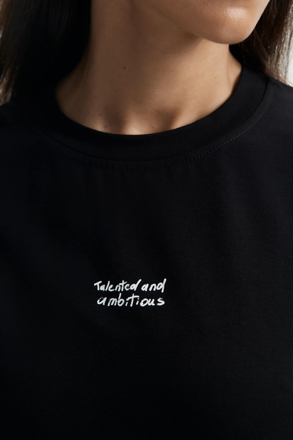 Футболка с принтом Talented and ambitious - Mollis фото 3