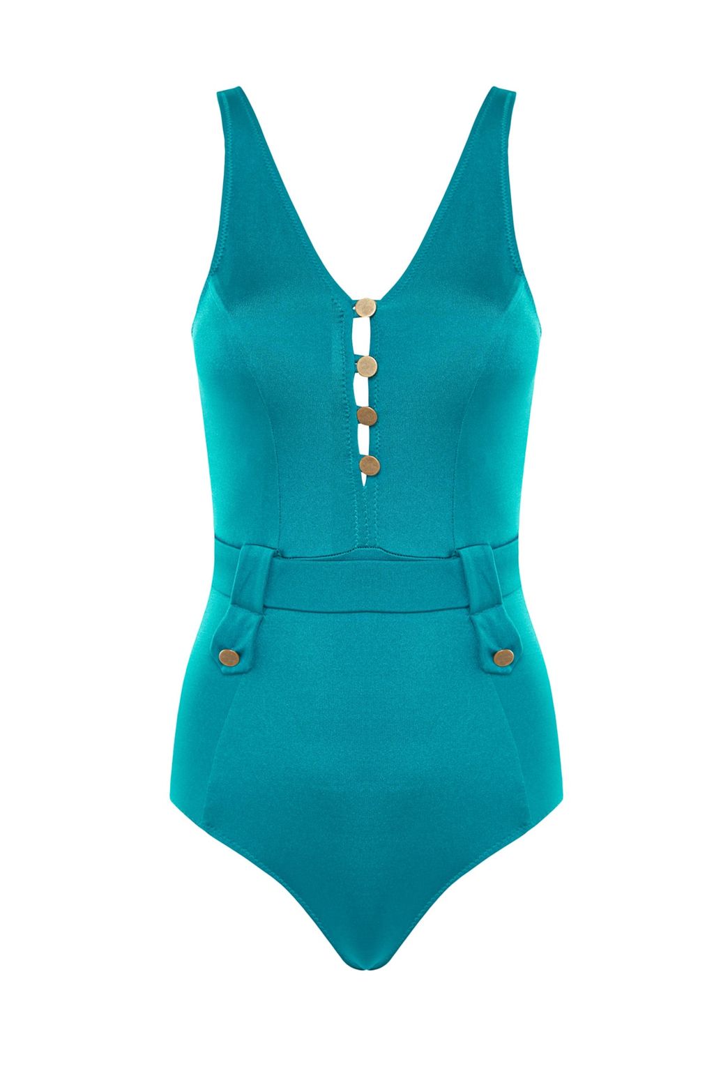 Petrol V Yaka Aksesuarl? Normal Paca Mayo TBESS20MA0198