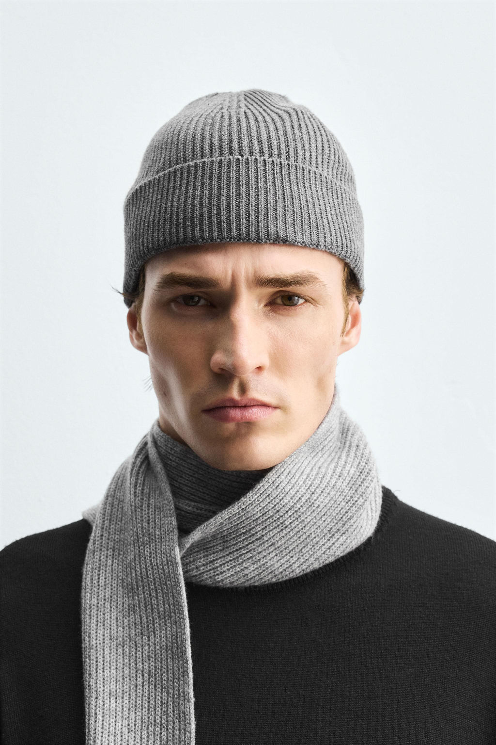 BASIC KNIT BEANIE - Zara фото 7