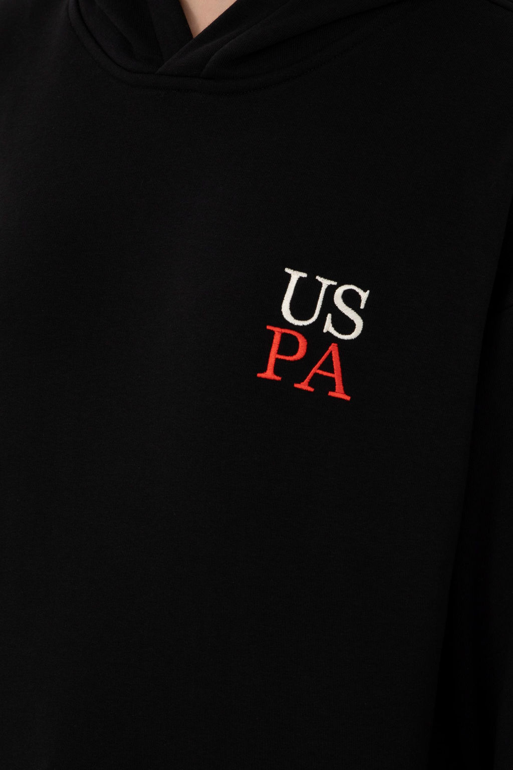 Женский черный свитшот Неожиданная скидка в корзине - U.s. polo assn фото 7