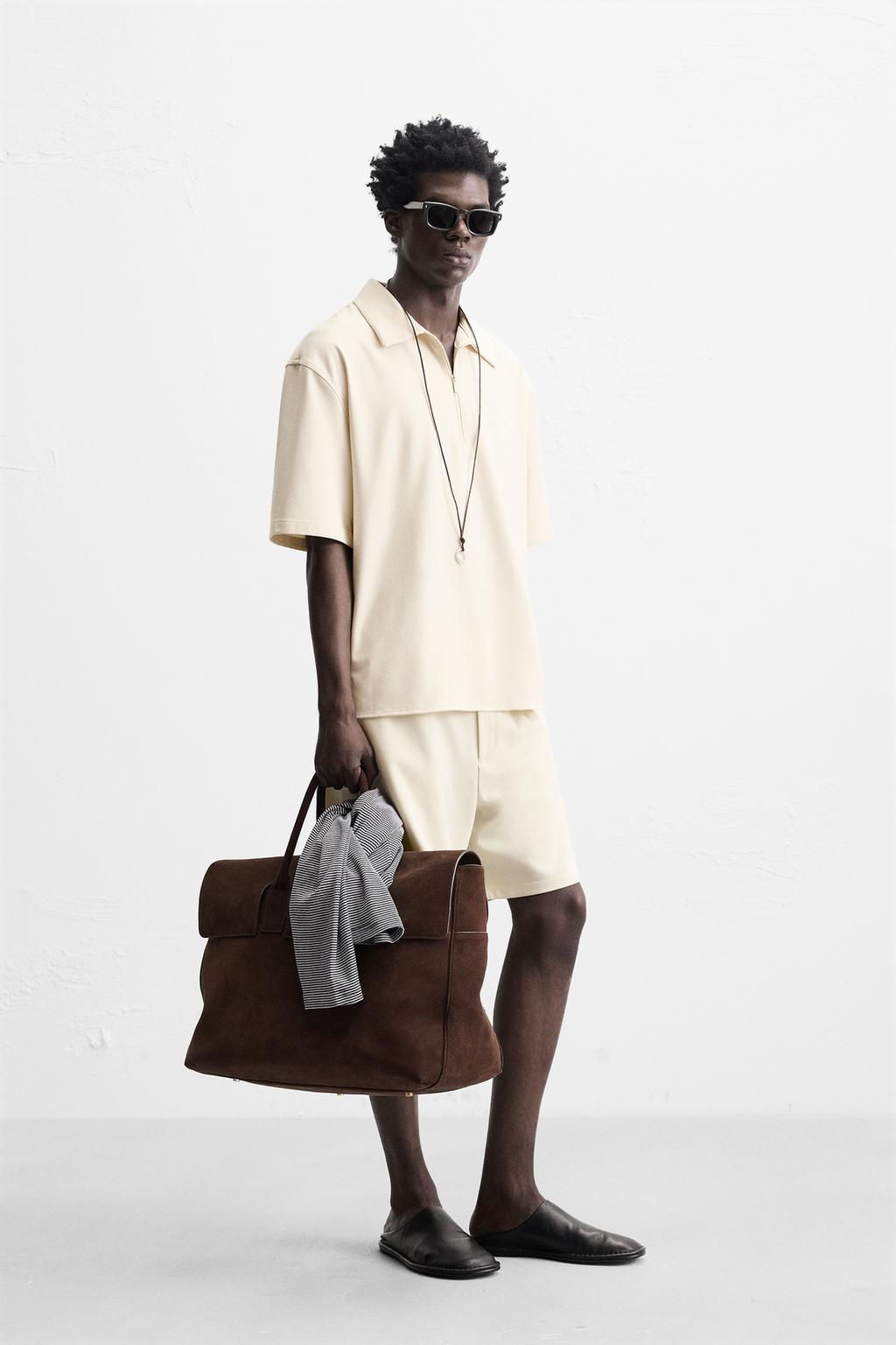 COMFORT REGULAR FIT BERMUDA SHORTS - Zara фото 4