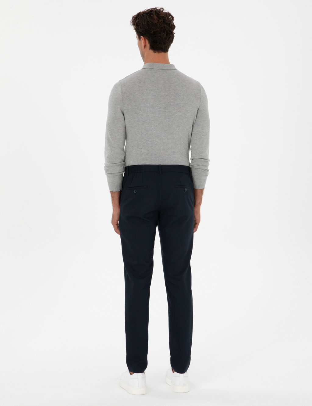 Lacivert Ex. Slim Fit Kuma_ Pantolon