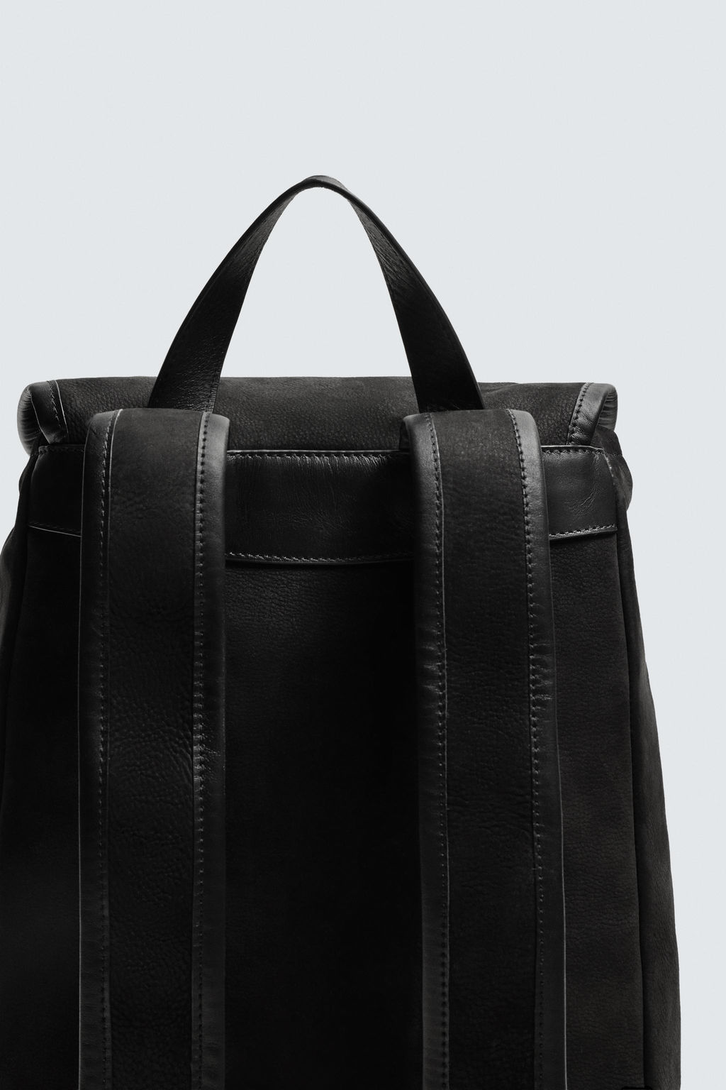 LEATHER BACKPACK - Zara фото 5