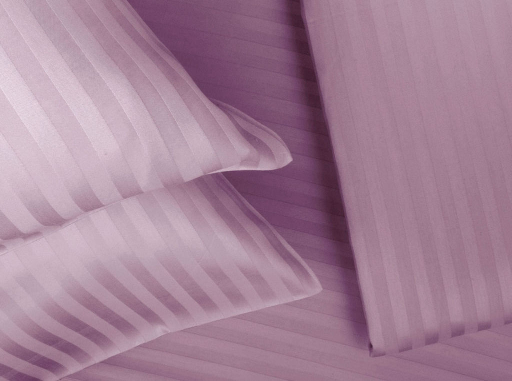 Комплект постельного белья 4251/1-БЧ евро сатин рис. 16-3205 цв. сиреневый 1*1