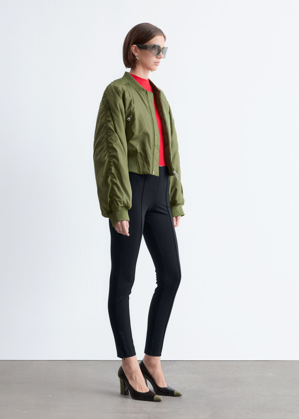 Leggings de punto con pinzas - H&m фото 5