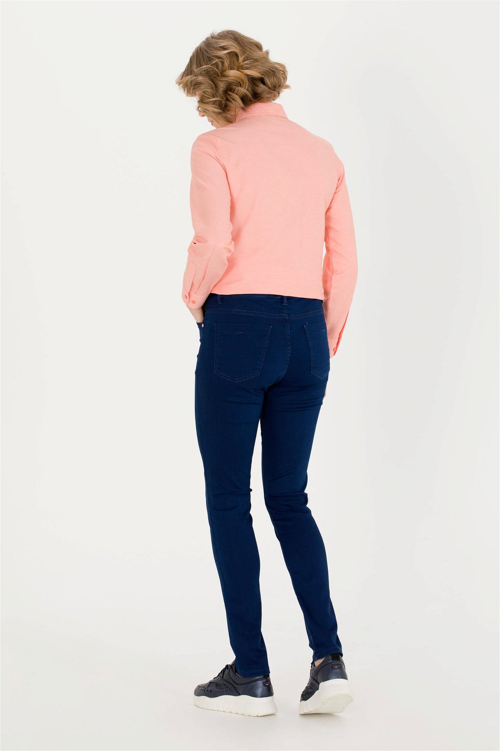 Женские синие джинсовые брюки - U.s. polo assn фото 11