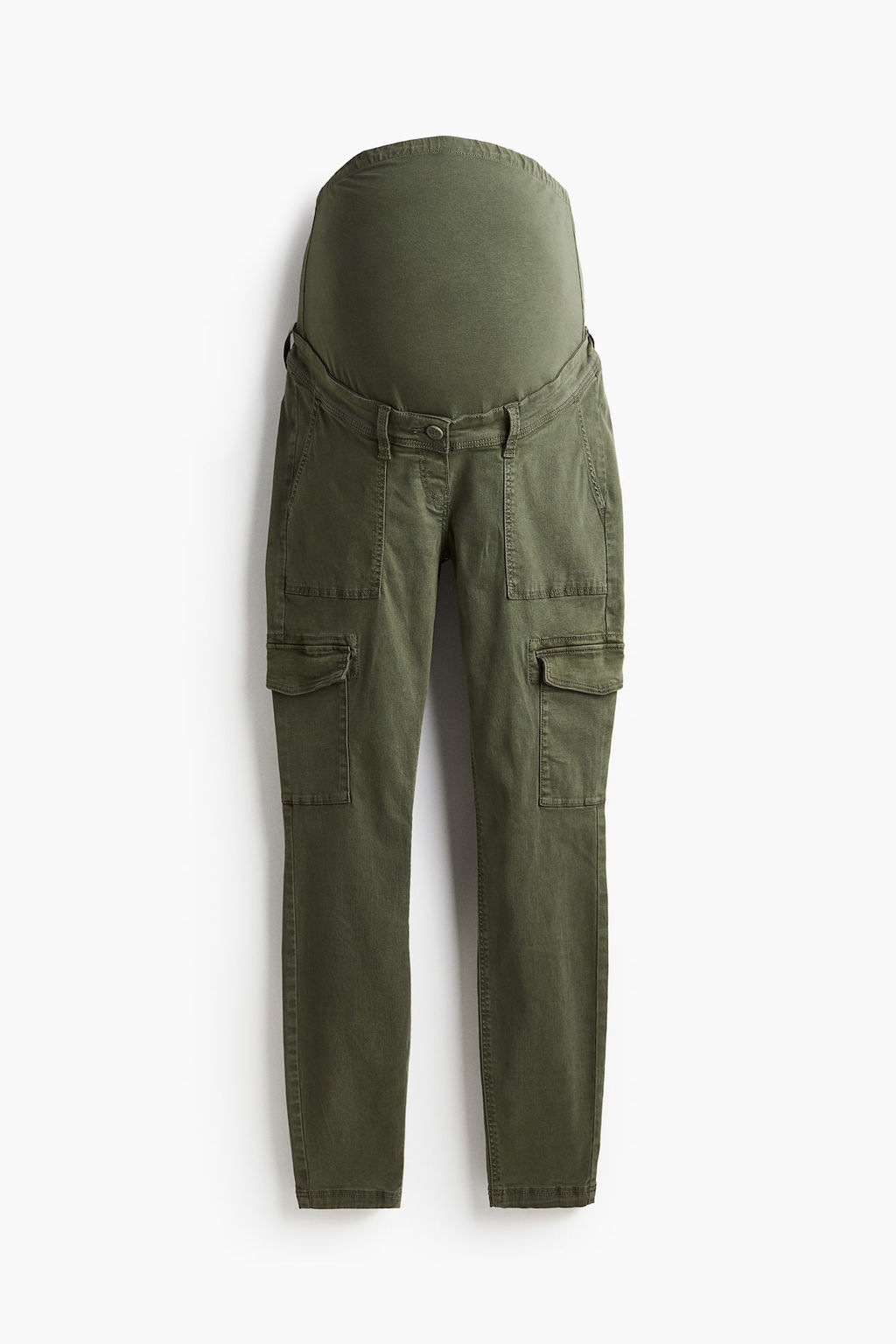 MAMA Pantalon cargo ajustado - H&m фото 6