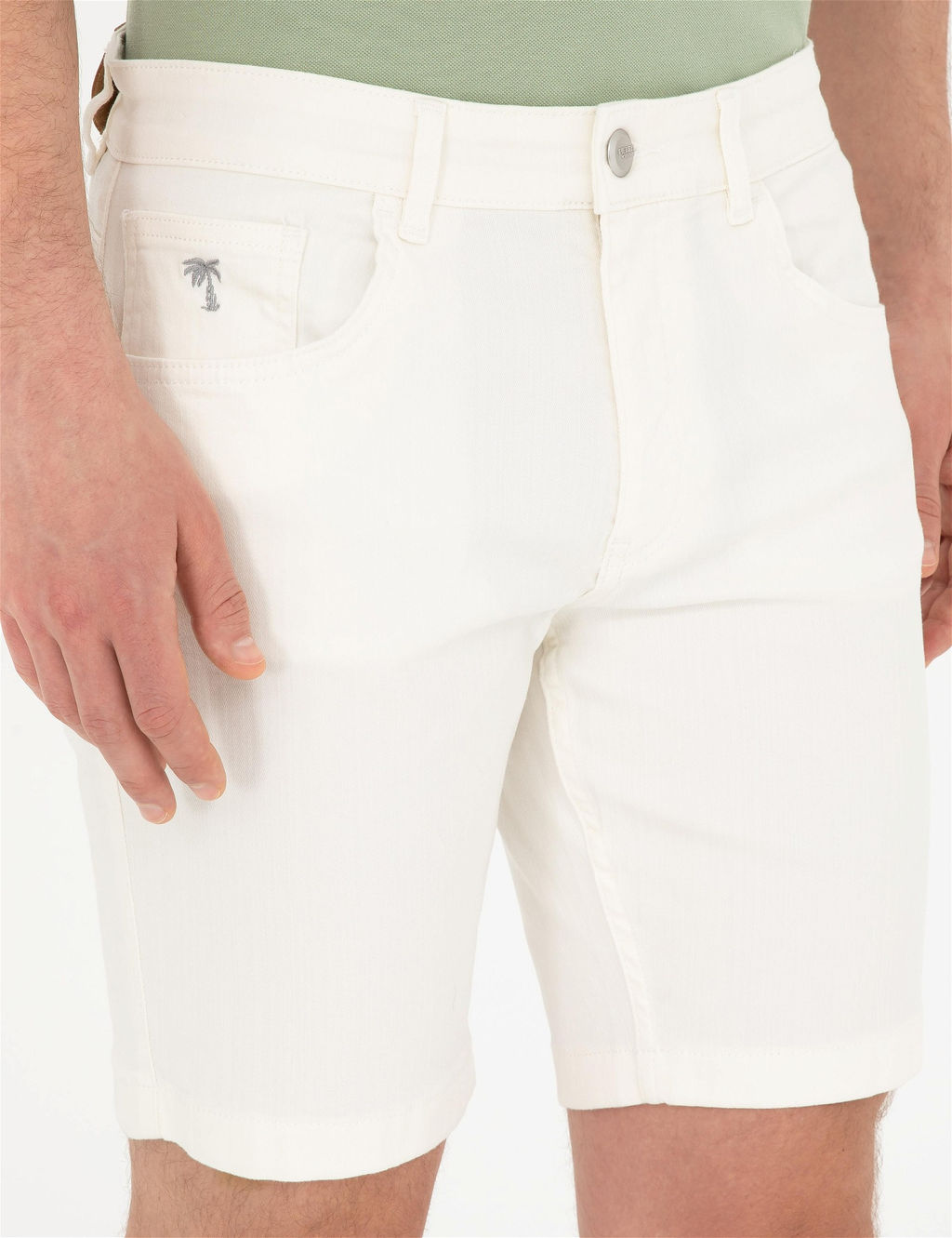 Ekru Slim Fit Jean _ort