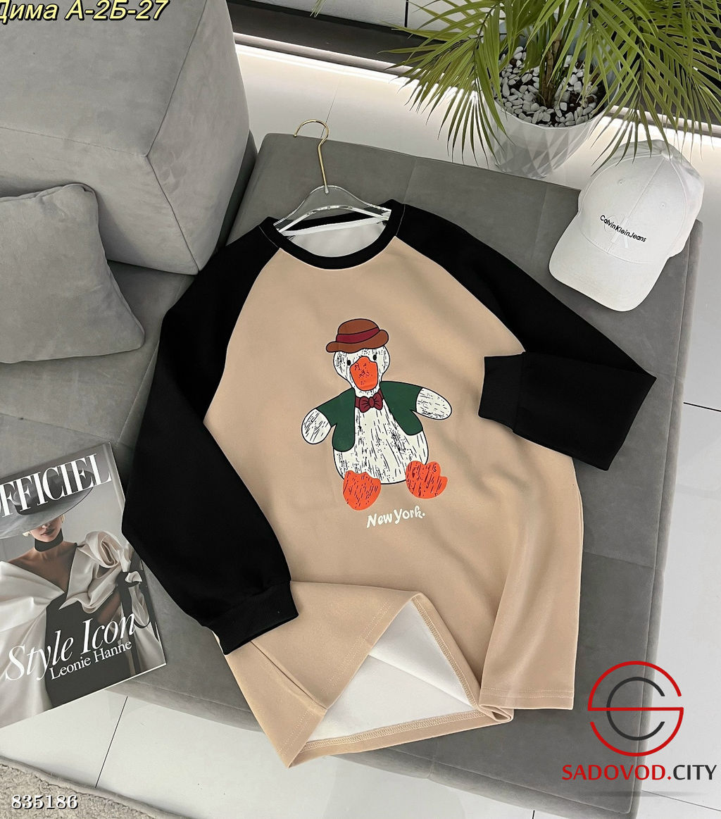 Кофта женская с принтом - Bruno фото 3