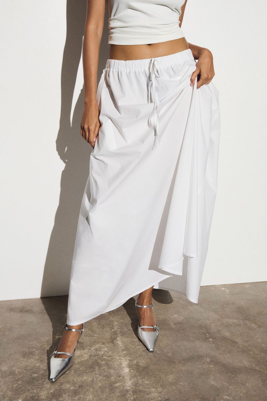 Sandalias de tac?n con puntera fina - H&m фото 6