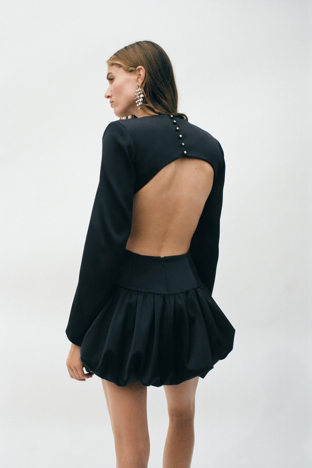 PUFFBALL MINI DRESS - Zara фото 6