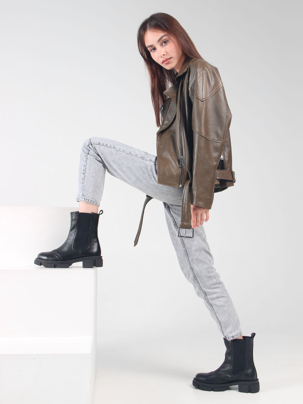 Челси 360.P.21074bl. Черный макс/Байка