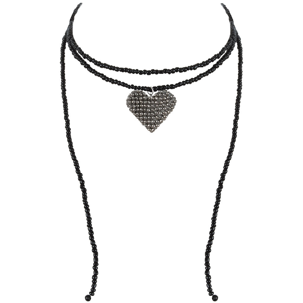 Klart набор для бисероплетения 11-506 Чокер. Сердце