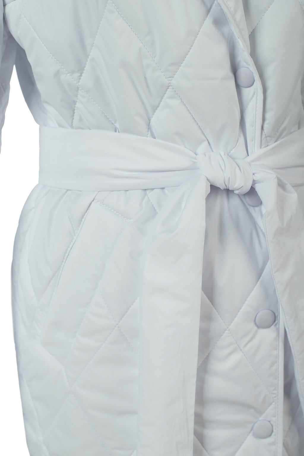 01-12086 Пальто женское демисезонное (пояс) - El podio фото 12