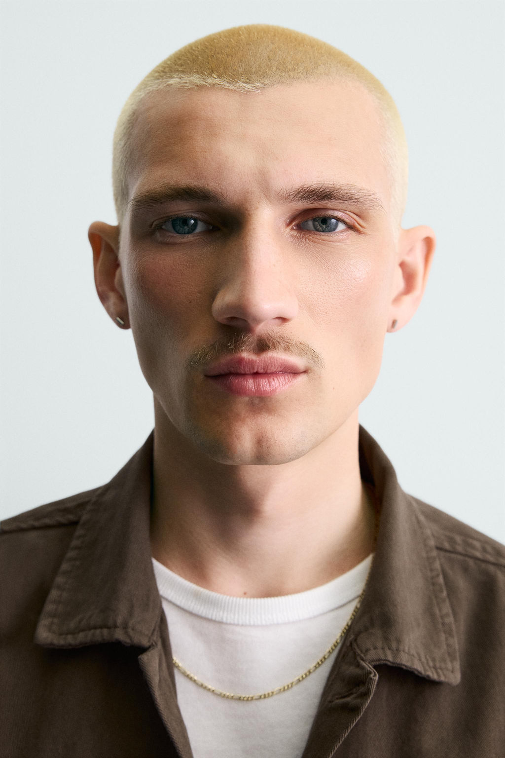 SOBRECAMISA ESTRUCTURA BORDADO / Marr?n - Zara фото 5