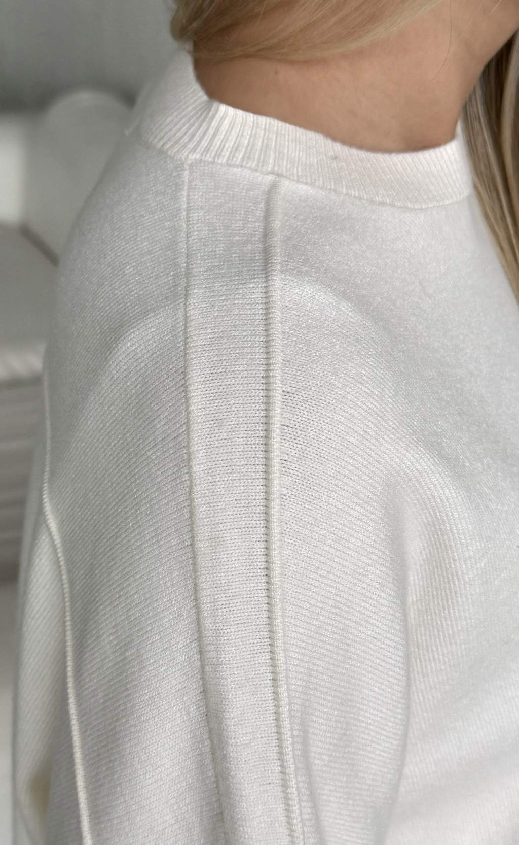 Джемпер F522-15120 milk - Fine joyce фото 5