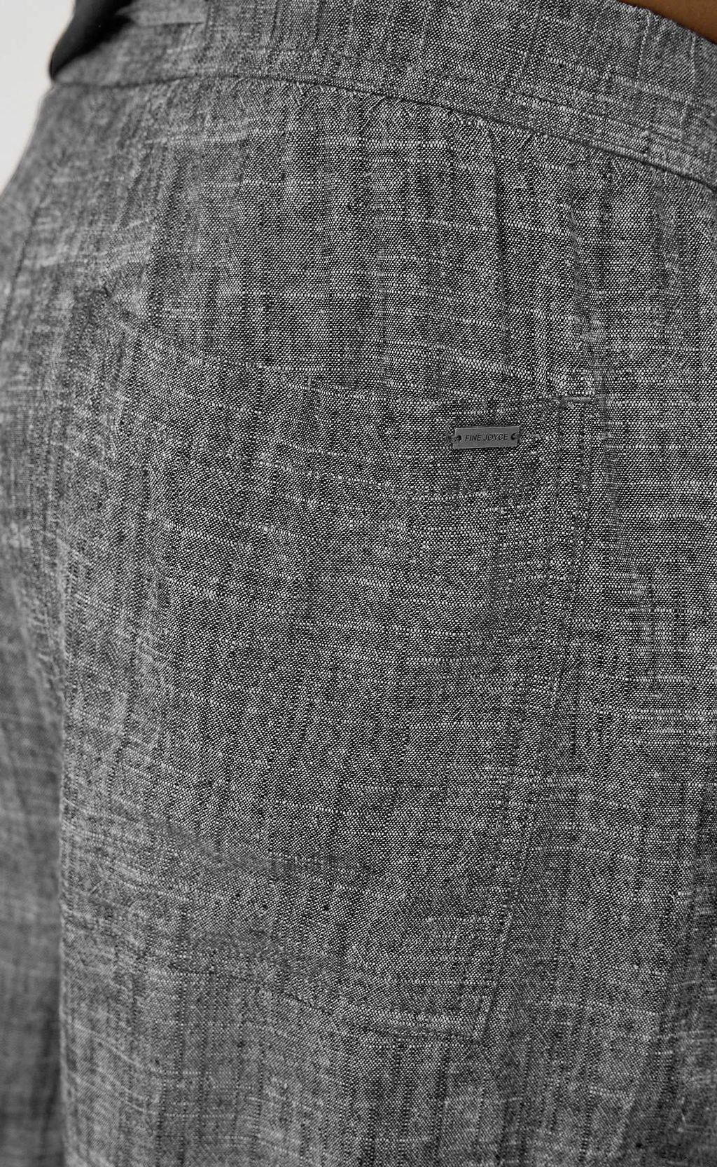 Брюки F511-0855-1 black melange - Fine joyce фото 6