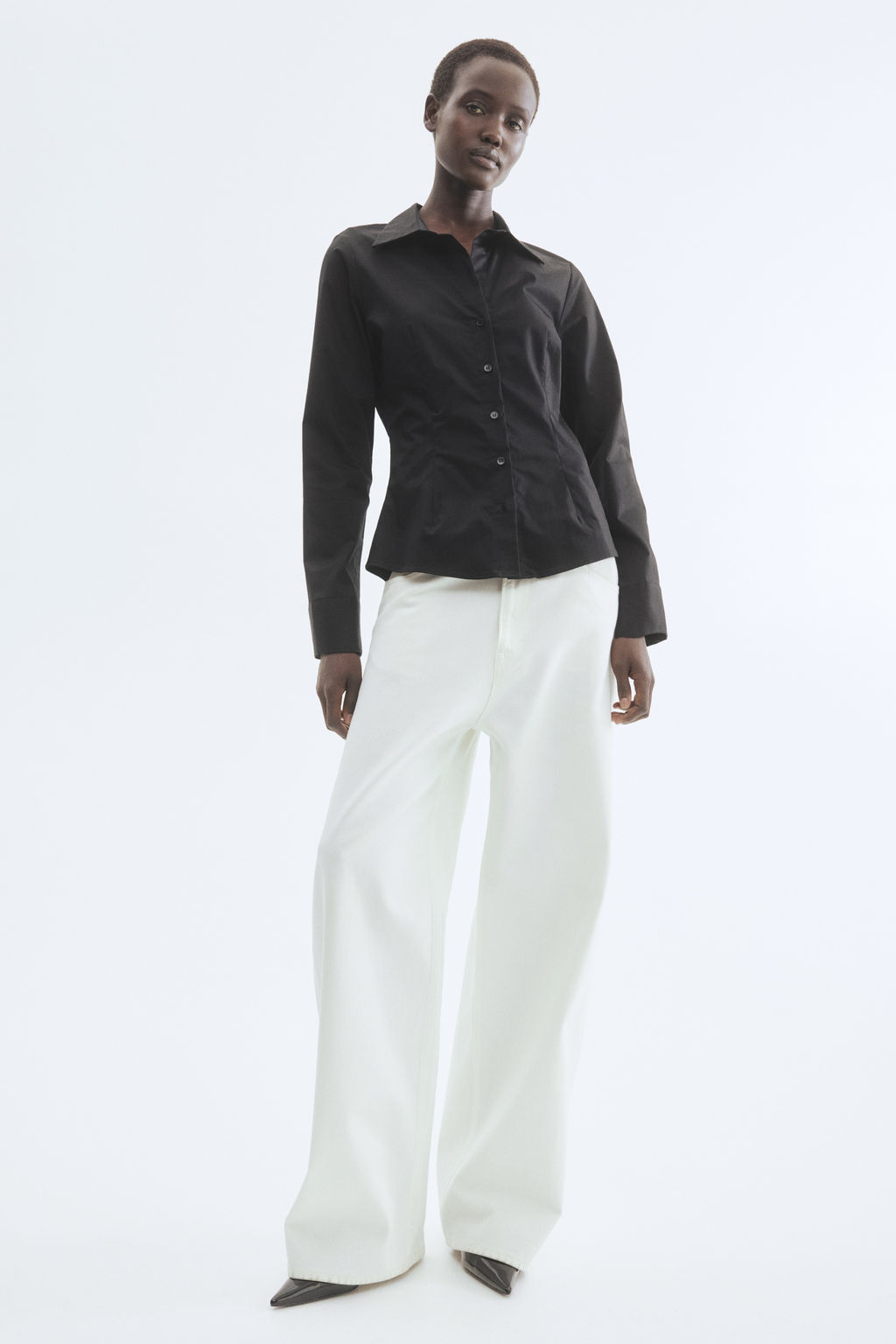 Camisa entallada - H&m фото 3