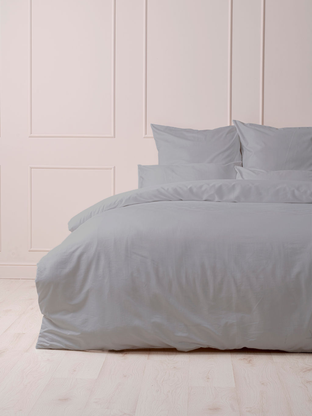 КПБ Мастерская снов Бязь 16960 галечный серый1/Семейный - Шуйские ситцы фото 2